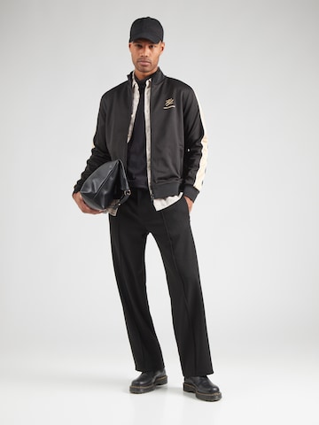 Karl Lagerfeld Sweatjacke in Schwarz