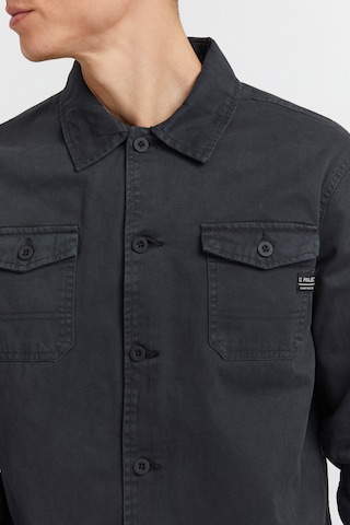 11 Project Regular fit Button Up Shirt 'Johann' in Black