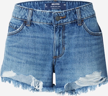 HOLLISTER Regular Jeans in Blauw: voorkant