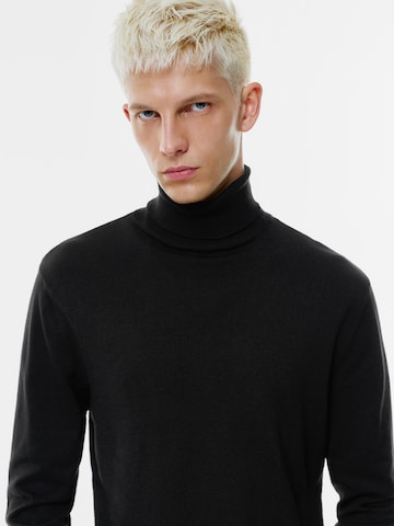Pull&Bear Sweter w kolorze czarny