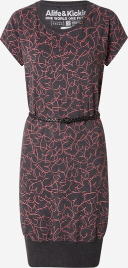 Alife and Kickin Kleid en grau / rot, Vue avec produit