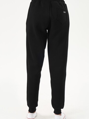 LOUIS LECLER Slimfit Hose 'Sasha'‌‌‌‌‌‌‌‌‌ in Schwarz