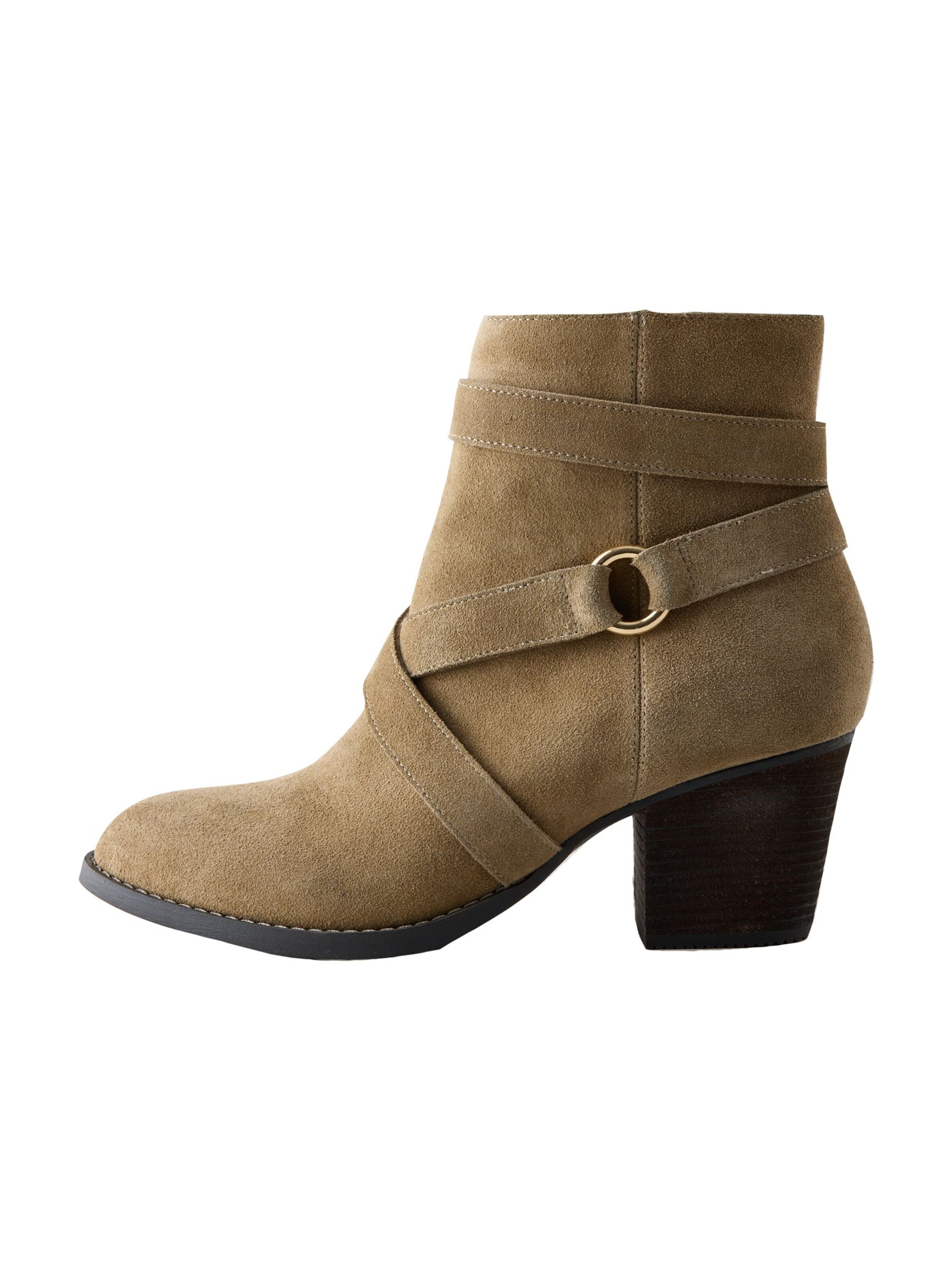 Next - Botines en beige: frente