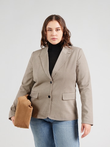 ONLY Carmakoma Bleiseri 'CARAMOUR' värissä beige: etupuoli