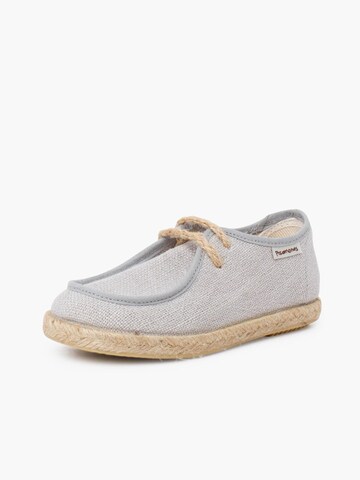 Scarpa bassa di Pisamonas in bianco: frontale