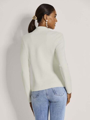 MADELEINE Gebreid vest in Wit