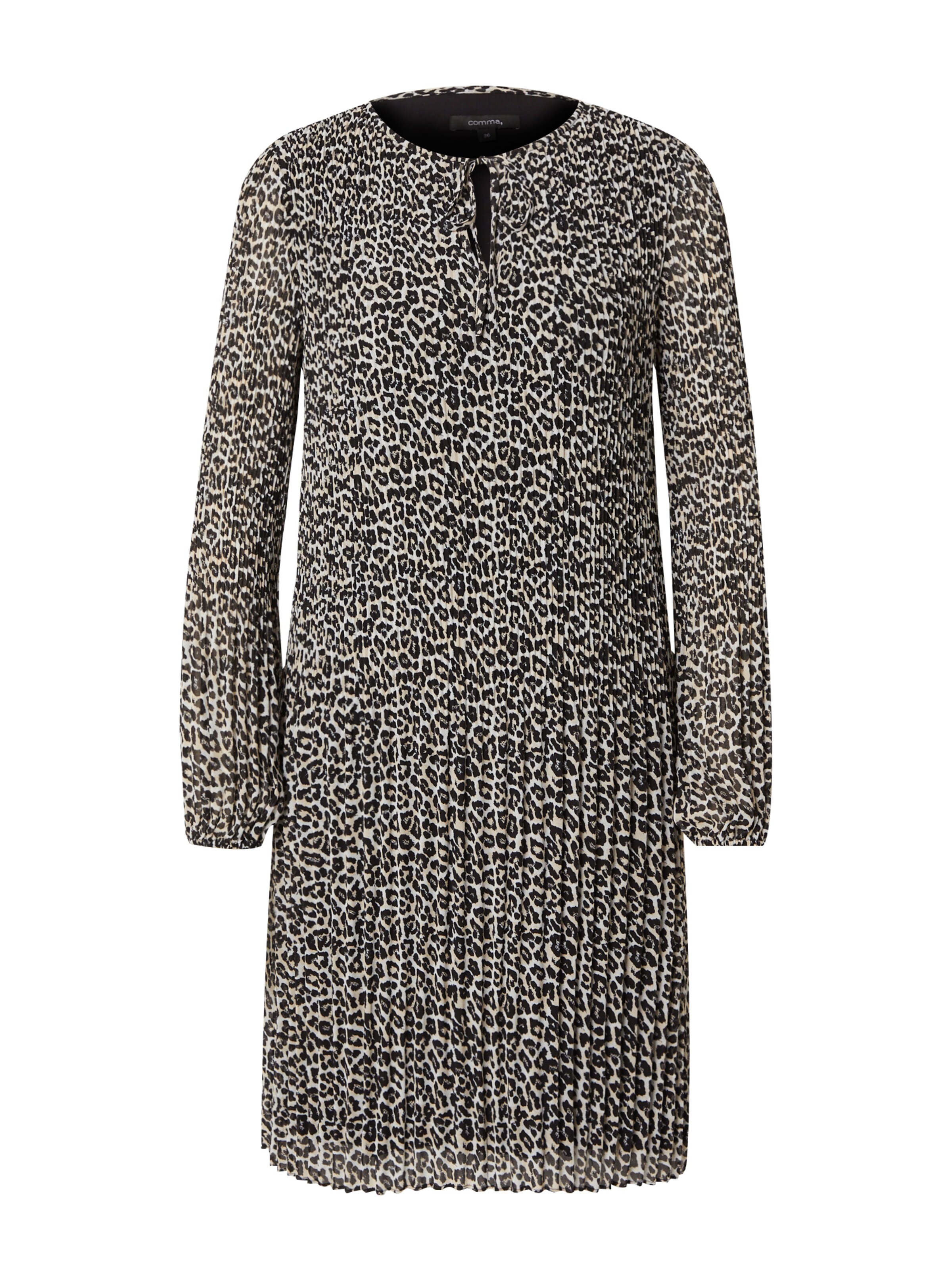 Robe COMMA en noir : devant