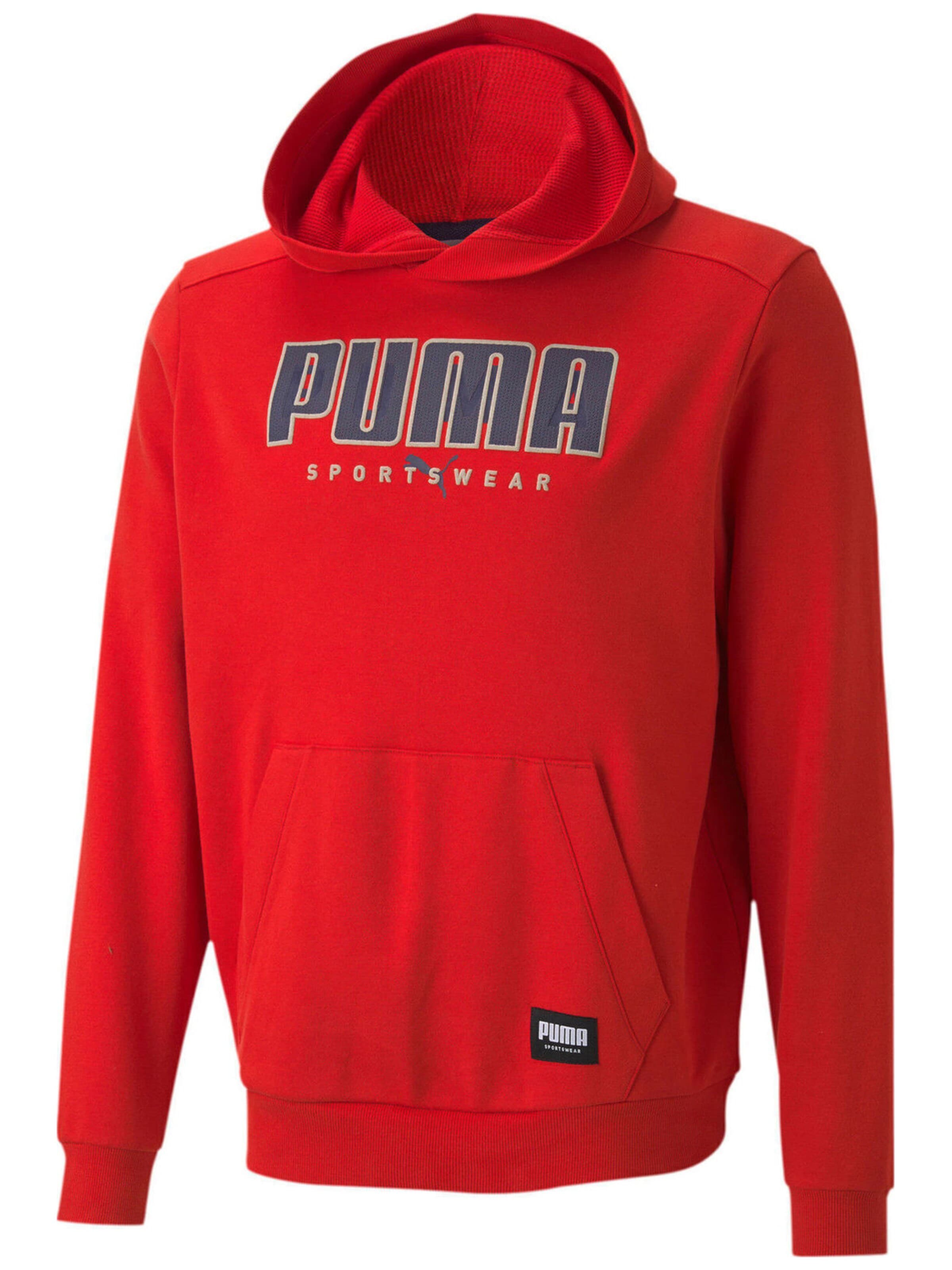 Giacca di felpa 'Puma Athletics FL' di PUMA in rosso