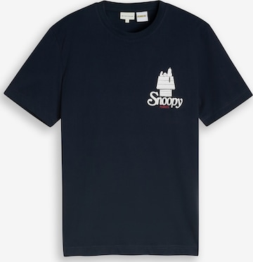 TOM TAILOR Shirt in Blauw: voorkant