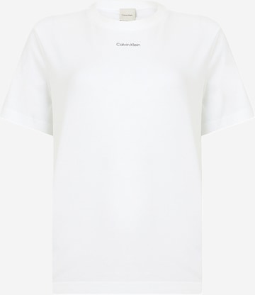 Calvin Klein Jeans - Camisa '20s CLASSIC' em branco: frente