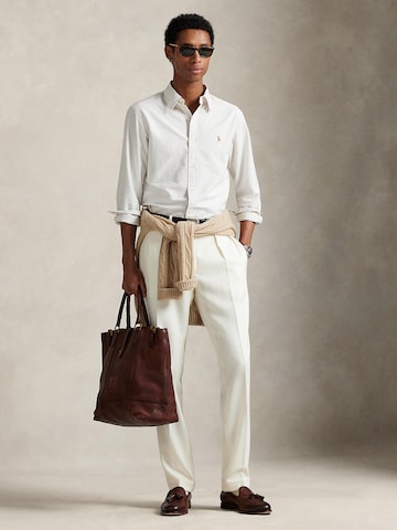 Polo Ralph Lauren Úzky strih Košeľa - Béžová