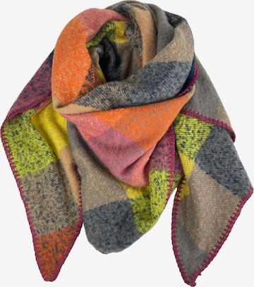 Kumixi Oversized Scarf 'Dreiecksschal' in Purple: front