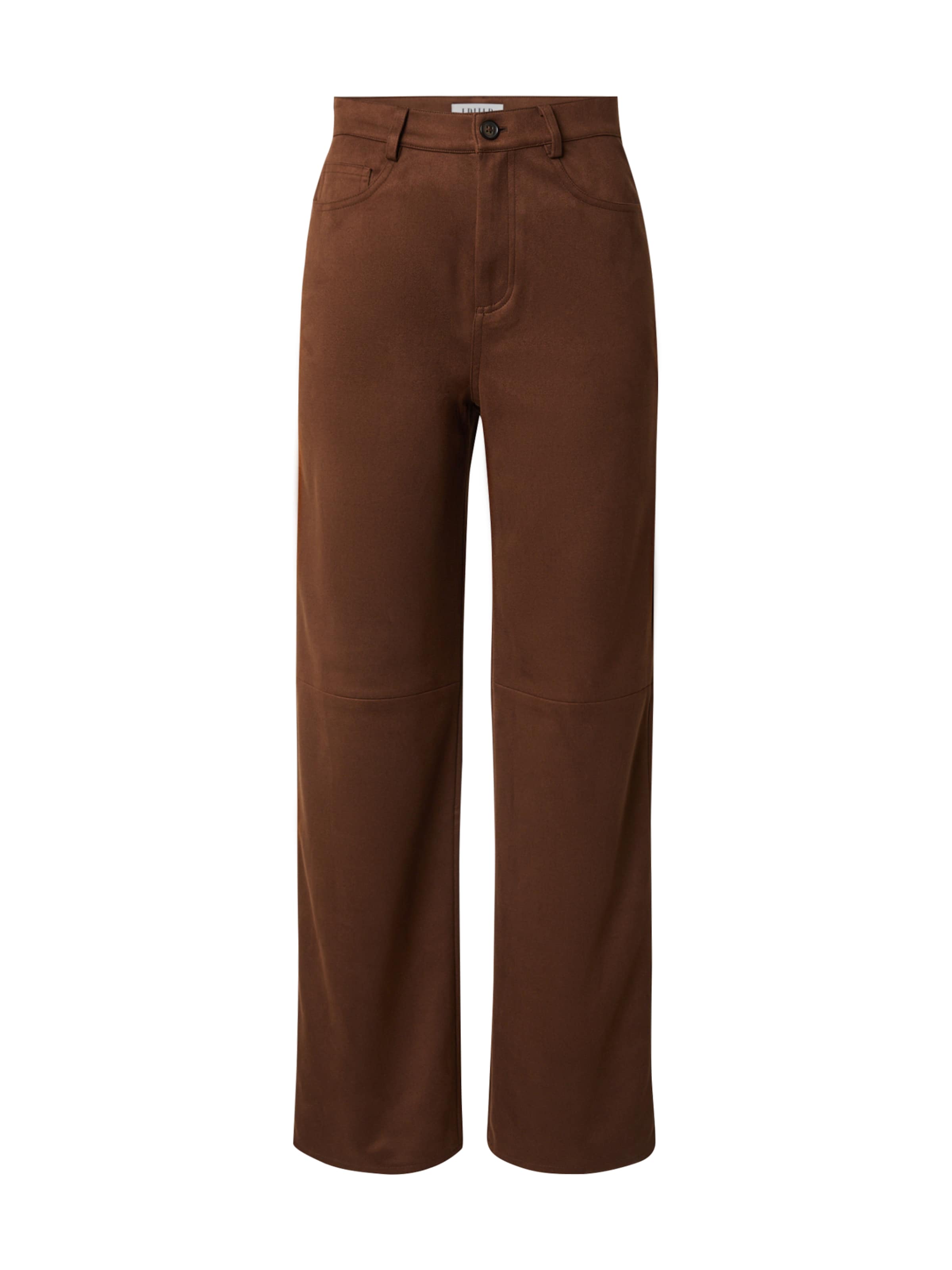 Wide Leg Pantalon 'Celina' EDITED en marron : devant