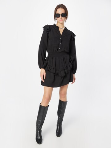 Neo Noir Shirt Dress 'Malene' in Black