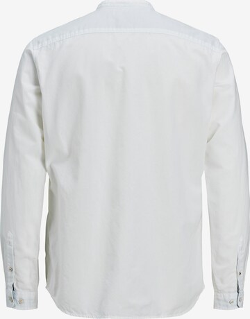 JACK & JONES Slim fit Button Up Shirt 'Summer' in White