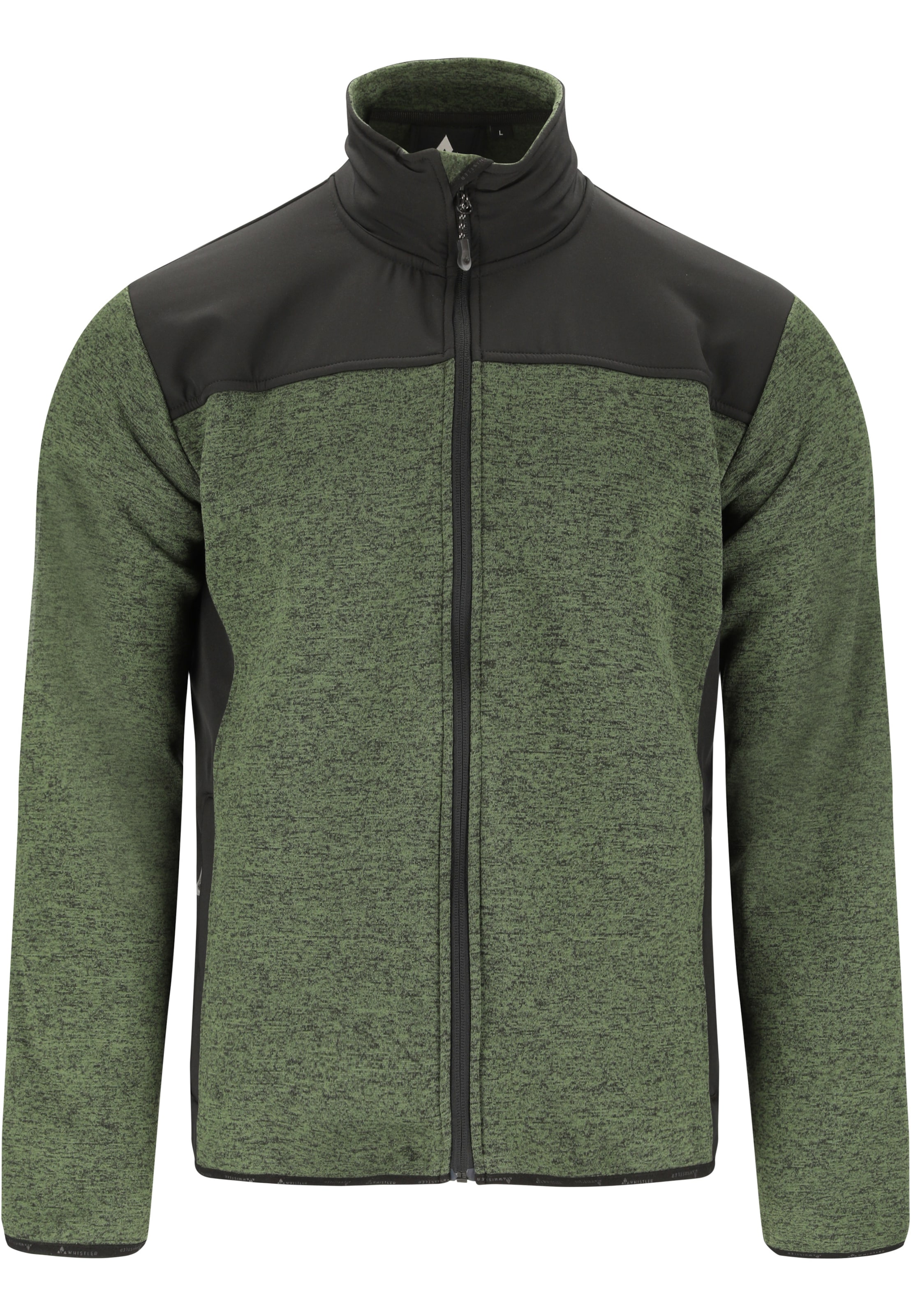 Whistler Fleecejacke 'Farmer' in Grün: Vorderseite