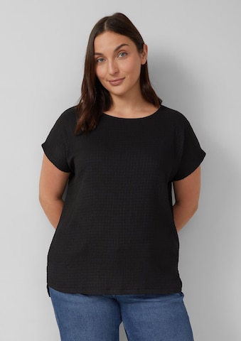 s.Oliver Shirt in Schwarz: Vorderseite