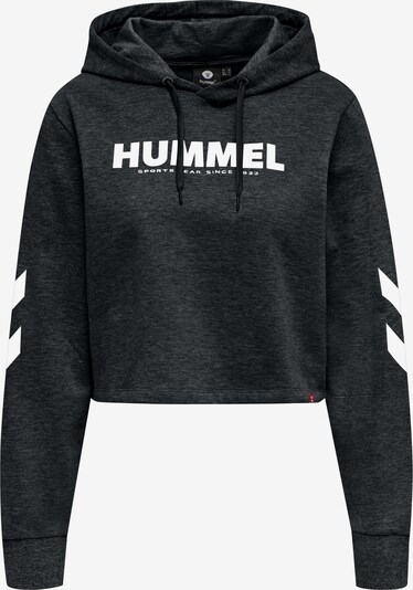 Hummel Sweatshirt in mottled black / White, Item view