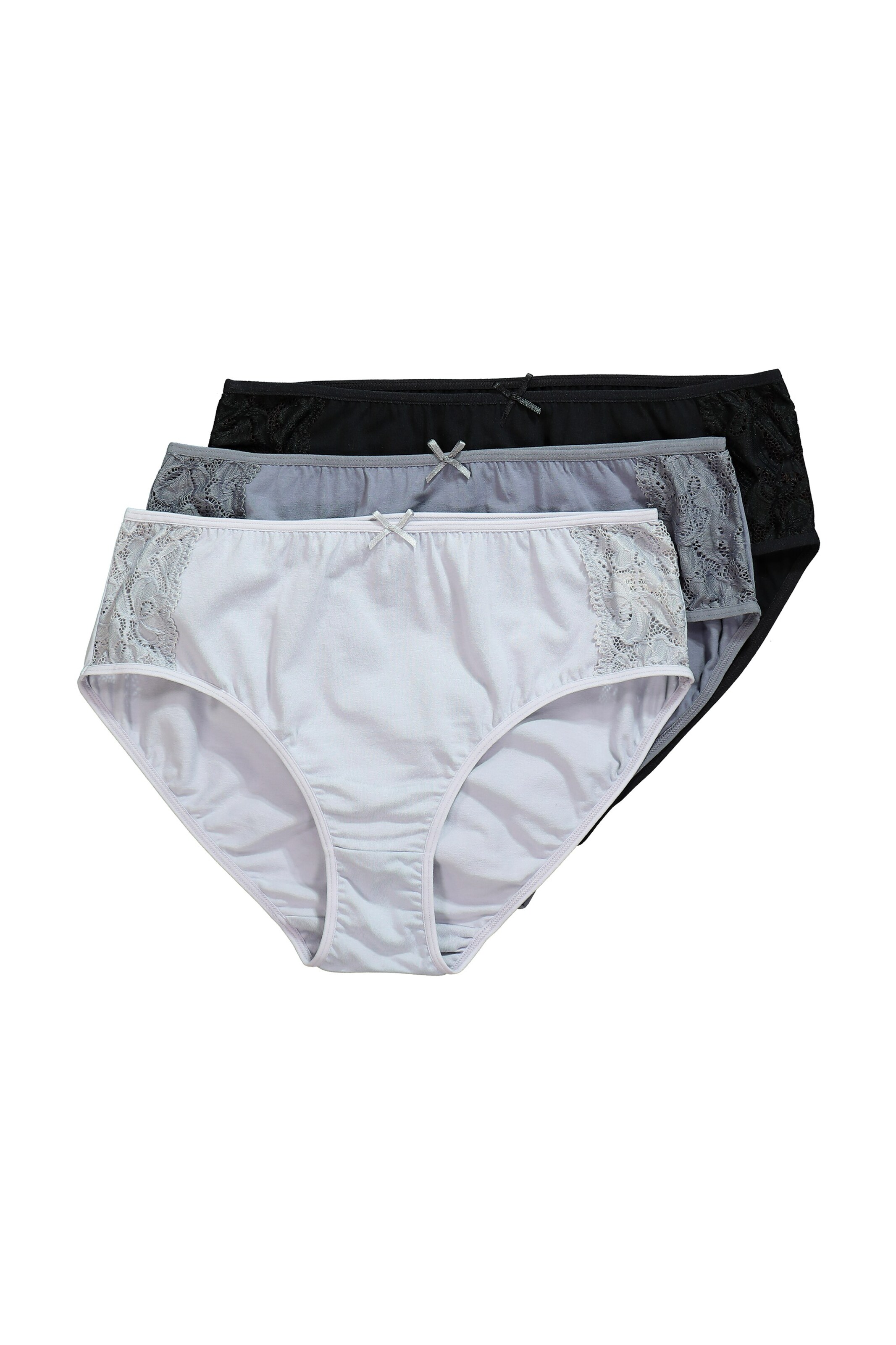 Ulla Popken Slip in Mischfarben: Vorderseite