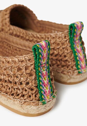 Espadrilles 'Raffia' Superdry en marron