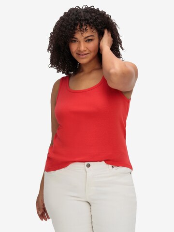 SHEEGO Top in Red: front