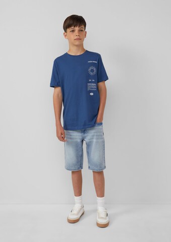 T-Shirt s.Oliver en bleu
