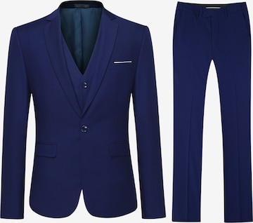 Youthup Slim fit Suit in Blue: front