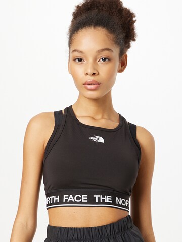 THE NORTH FACE Sporttop in Schwarz: predná strana