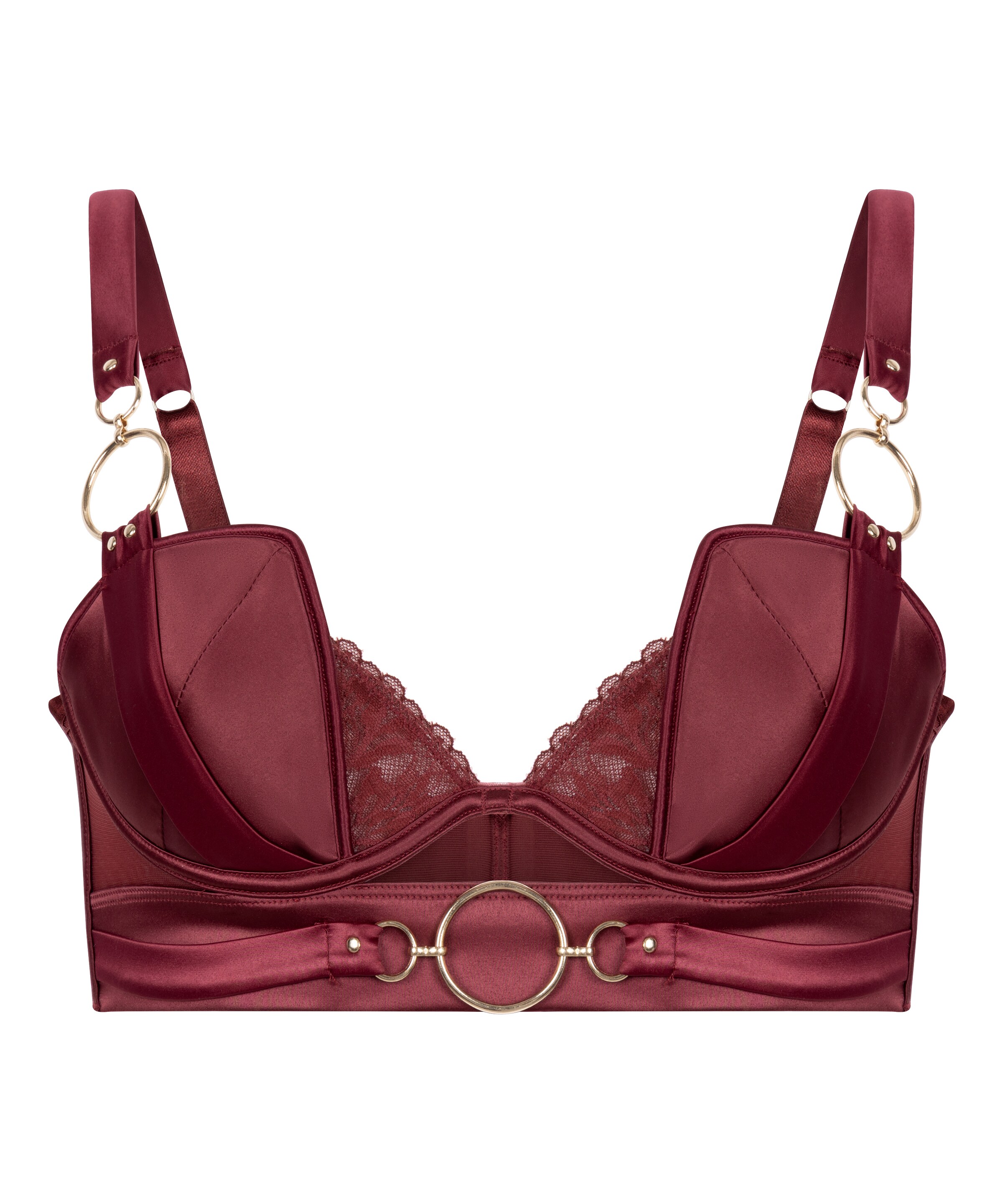 Hunkemöller Bra in Gold / Red, Item view