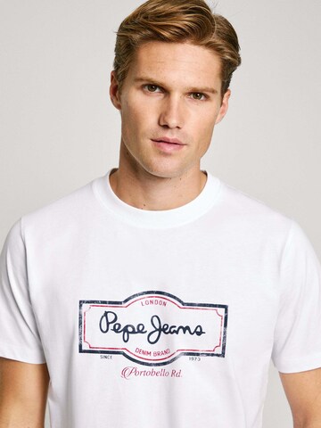 Pepe Jeans Shirt 'Daxton' in Wit