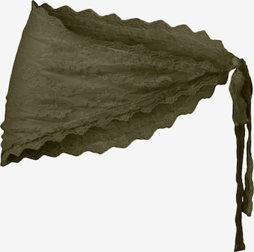 Serviette de plage 'PCNaina' PIECES en vert : devant