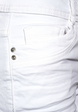 CECIL Loosefit Jeans in Weiß