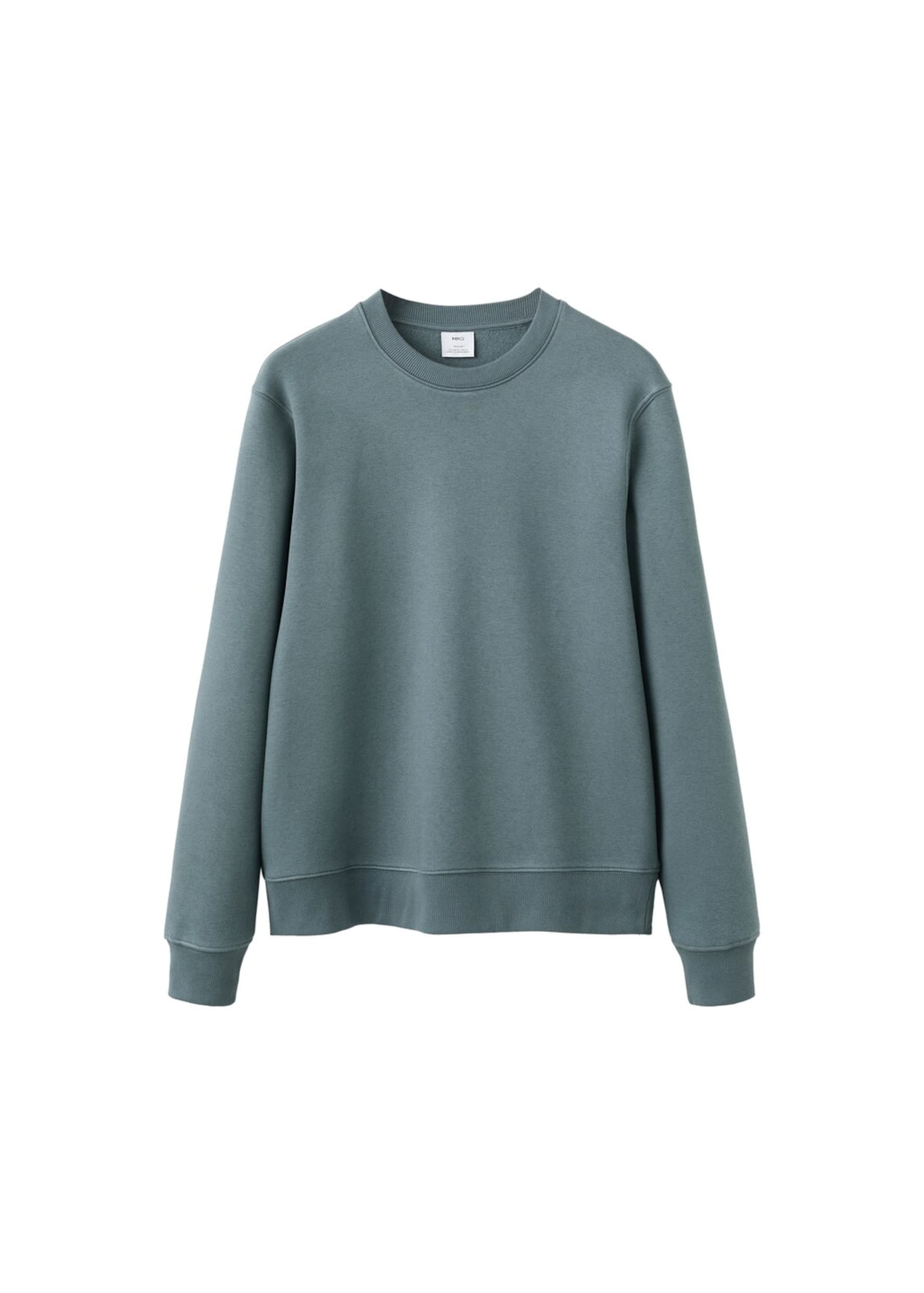 MANGO MAN Sweatshirt 'Nola' in Blue: front