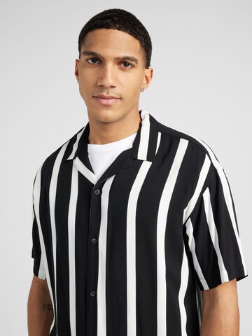 JACK & JONES Regular fit Overhemd 'JEFF' in Zwart