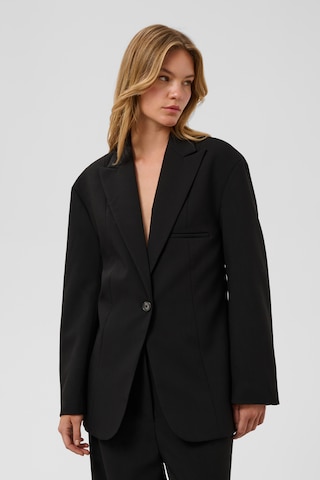 Blazer SOAKED IN LUXURY en noir : devant