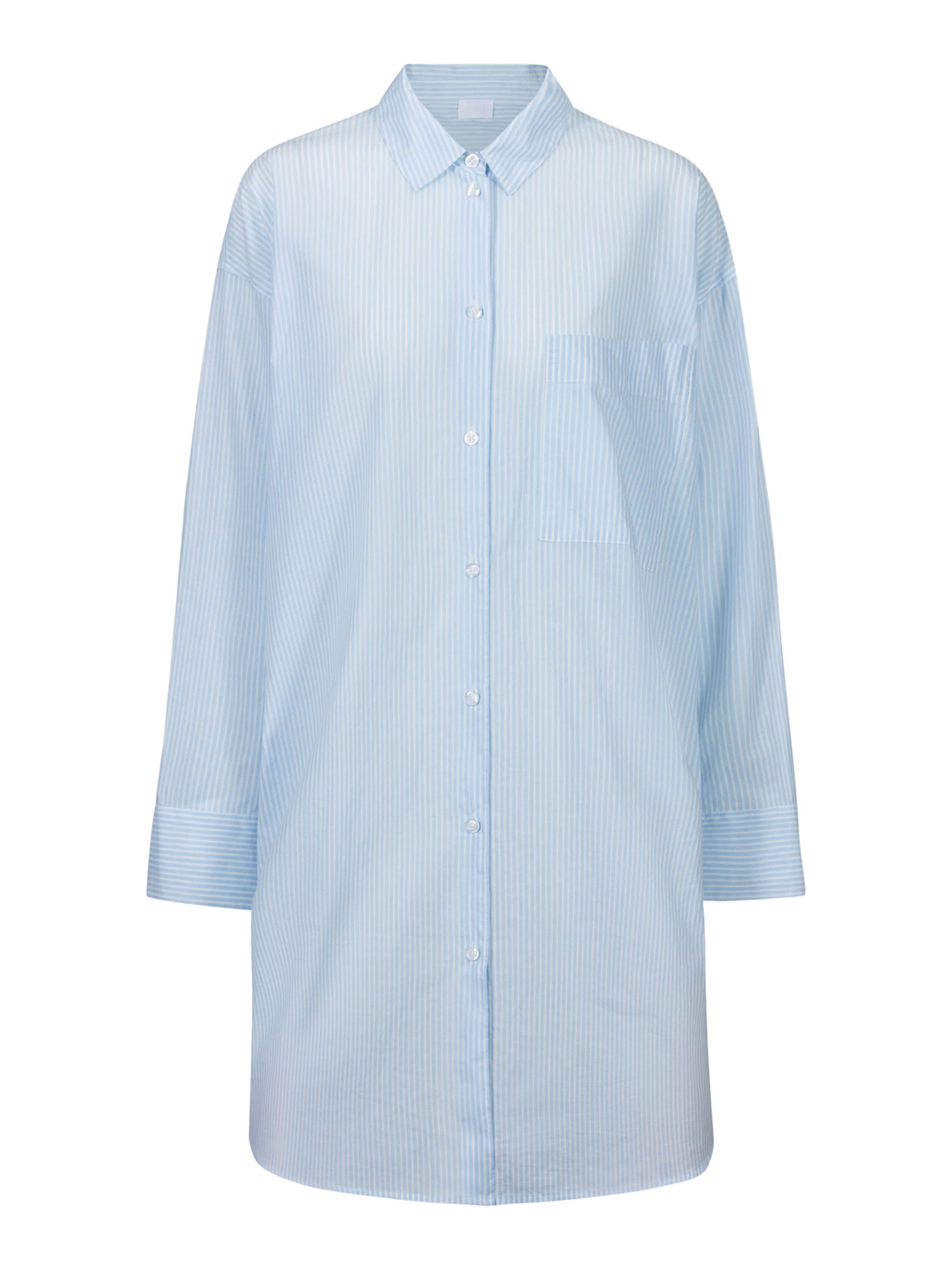 Mey Nachthemd in Blauw: voorkant