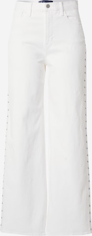 balta GAP Plačios klešnės Džinsai: priekis