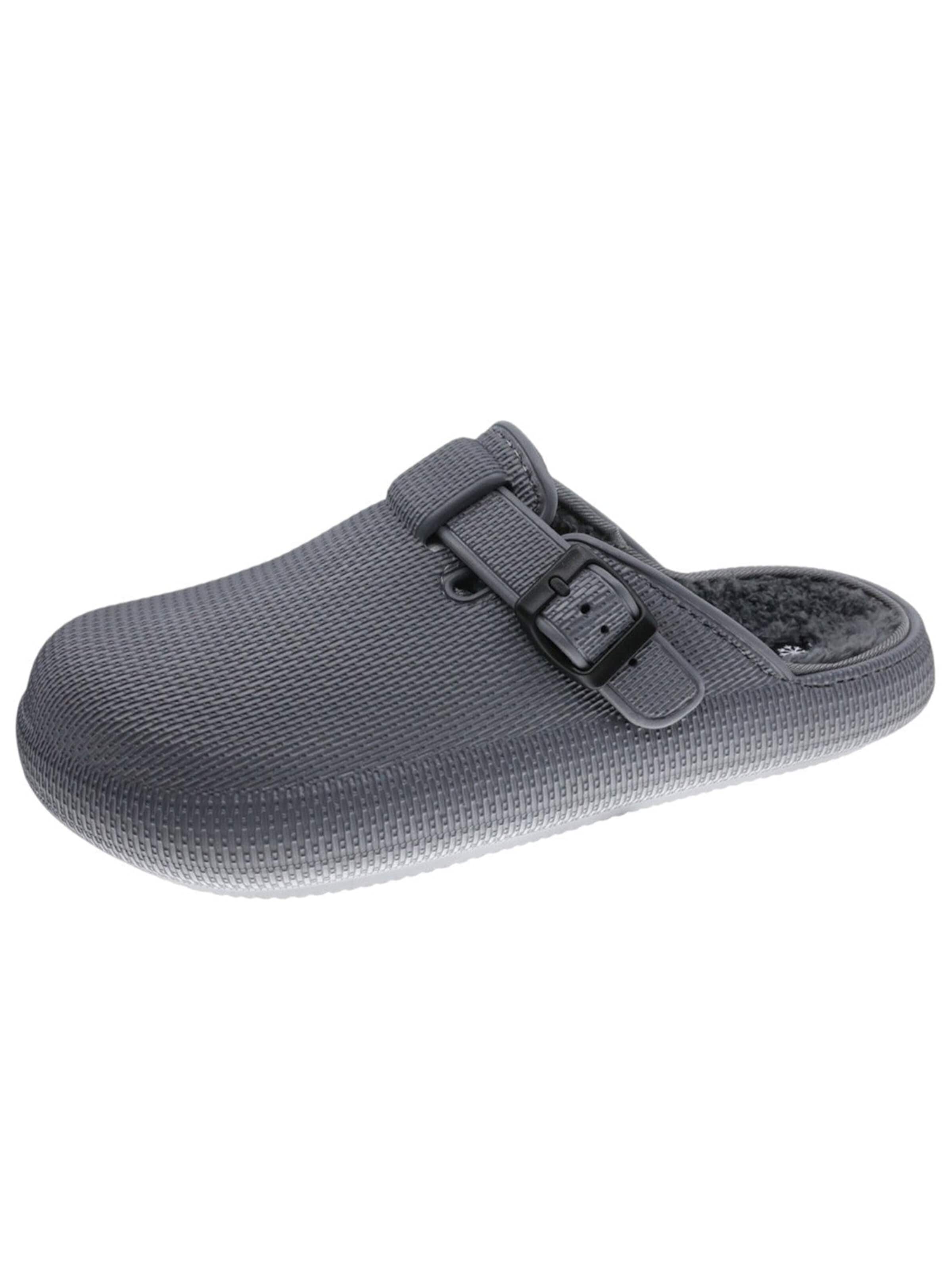Beppi Clogs 'Eva Clog'‌‌‌‌‌‌‌‌‌ in Grau: Vorderseite