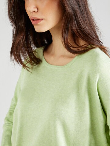 SAINT TROPEZ Sweater 'Mila' in Green