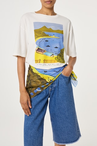 Fabienne Chapot Wrap in Blue: front