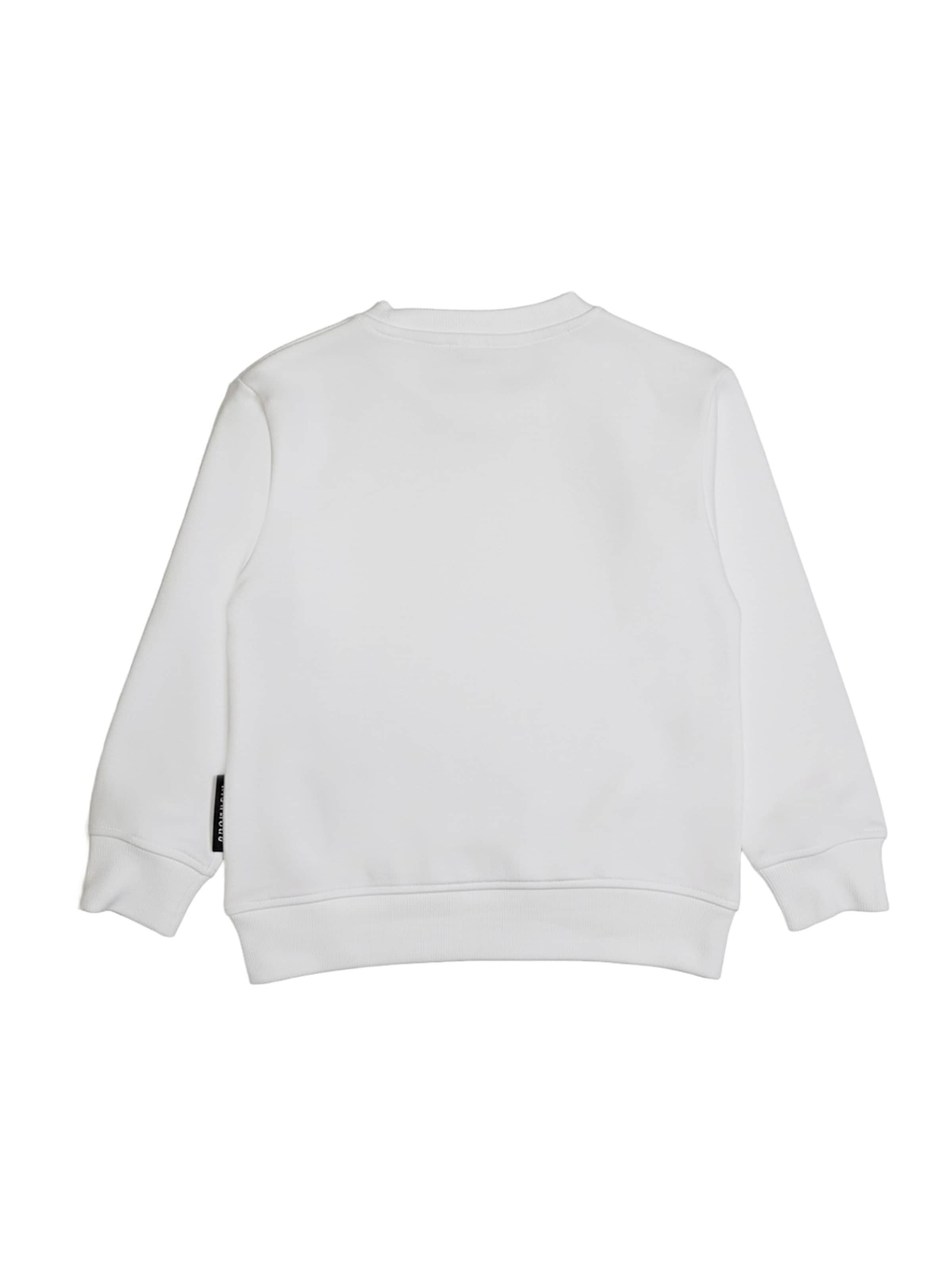 John Richmond Sweatshirt 'Felpa girocollo bianca per bambino' in Wit