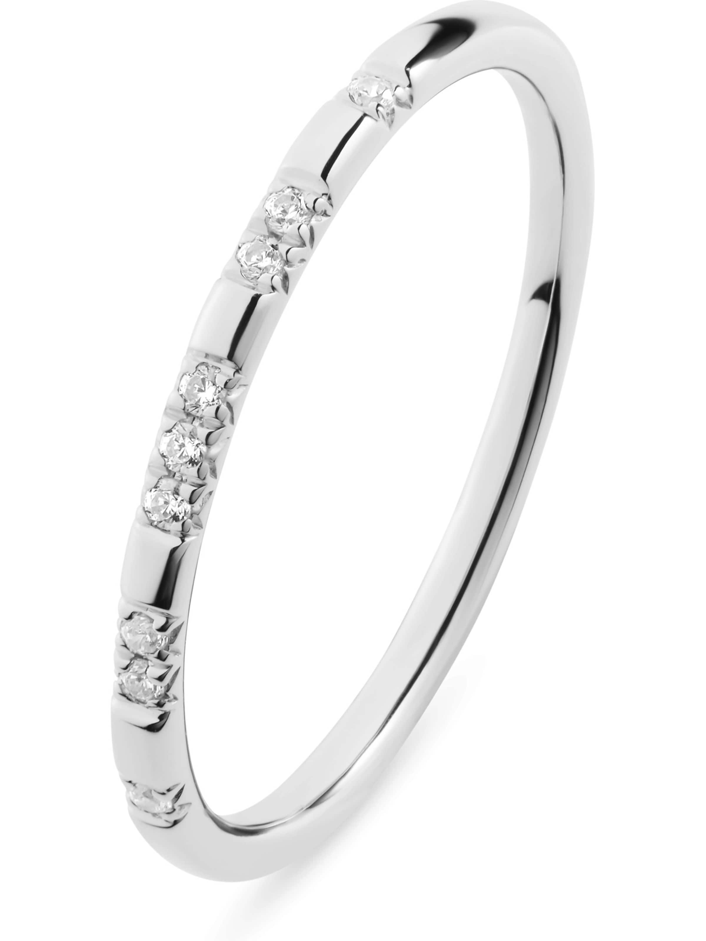 CHRIST Ring in Silber: Vorderseite