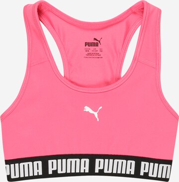 PUMA - Bustier Sujetador en rosa: frente