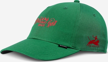 Casquette 'Street Disco' DJINNS en vert : devant