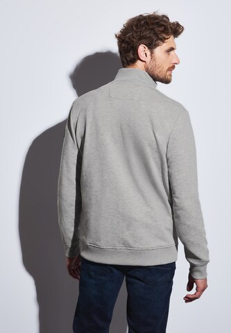 Street One MEN Sweatjacke in Grau