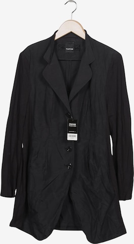 TAIFUN Mantel XXL in Schwarz: Vorderseite