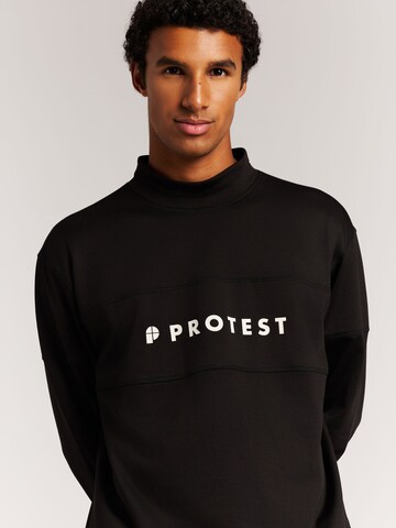 PROTEST Sportsweatshirt 'PRTLevin' in Zwart