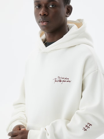 Pull&Bear Sweatshirt i blå