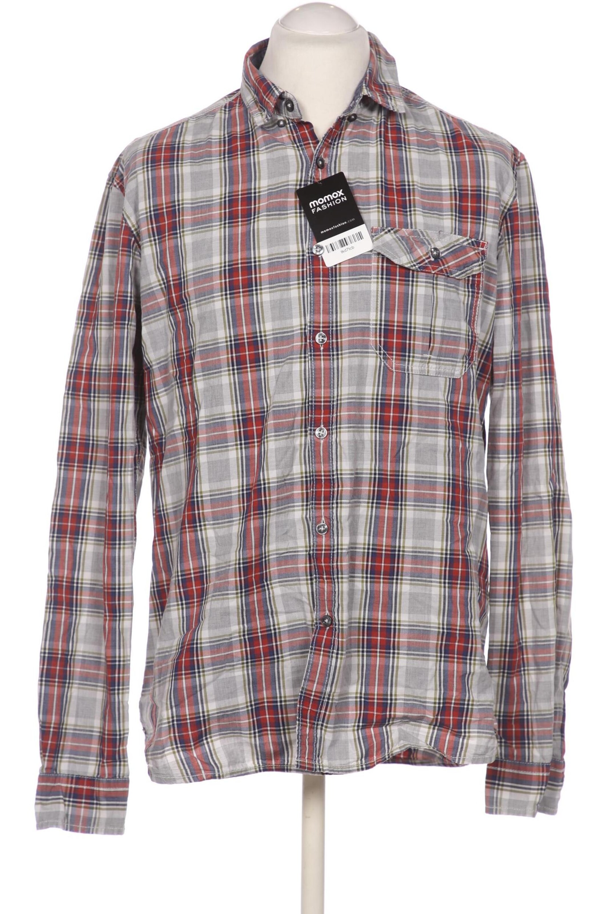ESPRIT Button Up Shirt in XL in Grey: front