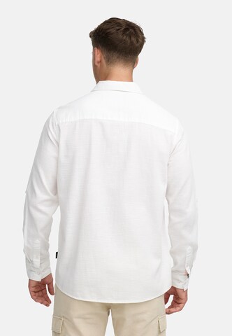 INDICODE JEANS Regular fit Overhemd 'Terra' in Wit